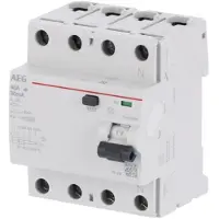 AEG ABB FN440/A30 Fehlerstrom-Schutzschalter 4P Typ A 40 A, 30 mA, 4 TE 2CSF704156R1400 FN440A30