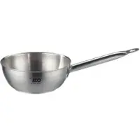 Elo Profi Therm Stielkasserolle, Edelstahltopf geeignet für alle Herdarten, auch für Induktion, Durchmesser: 16 cm