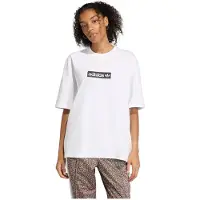 Adidas Originals T-Shirt ORIGINALS "AOP", Damen, Gr. L, weiß, Obermaterial: 100% Baumwolle, normal, Rundhals, Shirts T-Shirt