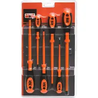 Bahco Set Of 6 Ph1ph2 Slotted And Phillips Screwdrivers With Rubber 3-6.5 Mm Schraubendreher-set