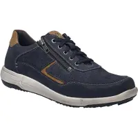 Josef seibel Schnürhalbschuhe bequem in blau, Gr. 41