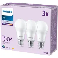 Philips LED-Lampe E27 13W 1.521lm 4.000K matt 3er