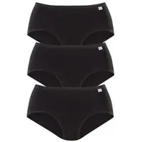 Speidel Taillenslip "Britta", Damen, Gr. 48, schwarz, Obermaterial: 95% Baumwolle, 5% Elasthan (LYCRA), unifarben, bequem, Unterhosen Taillenslip, bequem, elastisch, basic, Baumwollmix, Topseller
