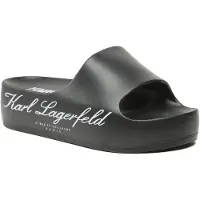 Karl Lagerfeld Damen-Strandslipper KL86000 VG0 schwarz eco 37