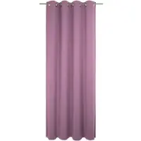 Wirth Vorhang "Newbury" Gr. 5, lila (flieder), B:130cm H:255cm, Jacquard, Baumwolle, Polyester, Gardinen, Vorhang