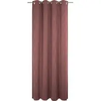 Adam Audio Vorhang ADAM "Uni Collection light" Gr. 3, rot (cherryrot), B:145cm H:225cm, Baumwolle (Bio-Baumwolle), Gardinen, Vorhang, aus 100% Bio-Baumwolle, Vorhang nach Wunschmaß