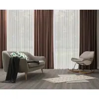 Wirth Vorhang "Dim out" Gr. 3, braun, B:142cm H:225cm, Jacquard, Polyester, Gardinen, Vorhang
