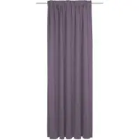 Adam Audio Vorhang ADAM "Uni Collection" Gr. 4, lila (beere), B:142cm H:245cm, Jacquard, Baumwolle, Gardinen, Vorhang, aus 100% Bio-Baumwolle
