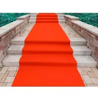 Primaflor-ideen In Textil Läufer "PODIUM, Made in Belgium", rechteckig, 2,6 mm Höhe, Breite 200 cm, Nadelfilz, Uni-Farben, ideal für Veranstaltungen