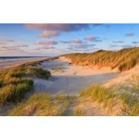 Papermoon Fototapete "Dunes Sunset", bunt, B:4m L:2,6m, Vlies, Tapeten, Fototapete