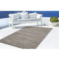 My Home Teppich "Sokol" Gr. 31, beige, B:80cm H:7mm L:230cm, Kunstfaser, Teppiche, Teppich, Indoor und Outdoor geeignet, Wohnzimmer