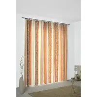 Wirth Vorhang "Soliera" Gr. 3, orange, B:132cm H:225cm, Jacquard, Polyester, Gardinen, Vorhang