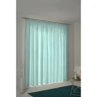 Adam Audio Vorhang ADAM "Uni Collection" Gr. 4, blau (türkis), B:145cm H:245cm, Jacquard, Baumwolle (Bio-Baumwolle), Gardinen, Vorhang, aus 100% Bio-Baumwolle