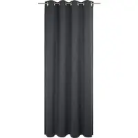 Adam Audio Vorhang ADAM "Uni Collection" Gr. 2, blau (dunkelblau), B:145cm H:175cm, Baumwolle (Bio-Baumwolle), Gardinen, Vorhang, aus 100% Bio-Baumwolle