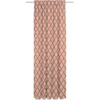Adam Audio Vorhang ADAM "Maroccan Shiraz Light" Gr. 2, orange, B:142cm H:175cm, Jacquard, Baumwolle, Gardinen, Vorhang, aus 100% Bio-Baumwolle