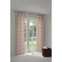 Adam Audio Vorhang ADAM "Good Old Days" Gr. 4, rot (dunkelrot), B:145cm H:245cm, Jacquard, Baumwolle (Bio-Baumwolle), Gardinen, Vorhang, aus 100% Bio-Baumwolle