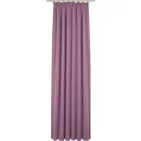 Wirth Vorhang "Newbury" Gr. 5, lila (flieder), B:130cm H:245cm, Jacquard, Baumwolle, Polyester, Gardinen, Vorhang
