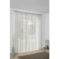 Wirth Vorhang "Chloé" Gr. 19, braun, B:600cm H:245cm, Polyester, Gardinen, Vorhang, Store