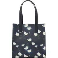 Ted Baker Handtasche Tutucon Small Tulip Printed Icon Bag Navy dunkelblau