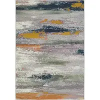 Andiamo Teppich "Portland", bunt (multi), B:120cm H:3mm L:170cm, Obermaterial: 75% Polypropylen, 25% Polyester, Teppiche, Teppich, modernes Design, In- und Outdoor geeignet, Balkon, Terrasse