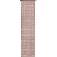 Wirth Schiebegardine "Laufenberg" Gr. 2, rot (apricot), B:60cm H:175cm, Jacquard, Baumwolle, Polyester, Gardinen, Schiebegardine