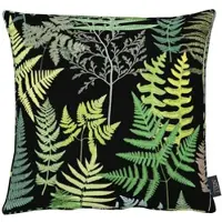 Apelt Dekokissen "Fauna", grün (grün, schwarz, bedruckt), B:46cm L:46cm, Baumwolle, Polyester, Dekokissen_Sitzkissen_Kissenhüllen, Dekokissen, Kissenhülle ohne Füllung, 1 Stück