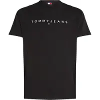 Tommy Hilfiger Tommy Jeans "TJM REGULAR LINEAR LOGO EXT" Rundhals, Regular Fit