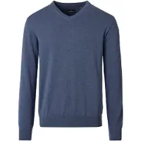 Casamoda Pullover V-Ausschnitt Blau