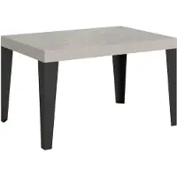 Itamoby Ausziehtisch 120/204x80 cm Flame Cashmere Anthrazit Beine