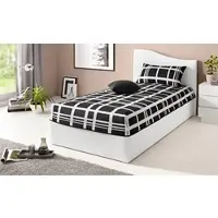 Westfalia Tagesdecke, schwarz (schwarz, weiß), B:150cm L:220cm, Polyester, SCHLAFKOMFORT, Tagesdecken, Tagesdecke