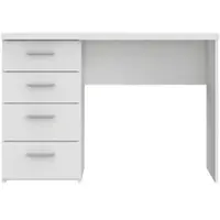 CasaDolce , Schreibtisch NET 106, Weiß, 110x60x76,5 cm, mit Schubladen