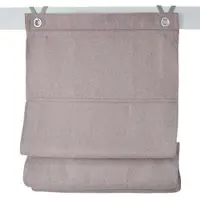 Kutti Heimtextilien Raffrollo "Dimout" Gr. 4, braun, B:100cm H:130cm, Obermaterial: 100% Polyester, Raffrollos, Raffrollo, verdunkelnd, Polyester, Hakenaufhängung