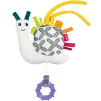 Fehn Spieluhr "Schnecke", bunt, Spieluhren, KinderB:12cm H:2,4cm L:21cm, Softvelours, Spieluhr, B:12cm H:2,4cm L:21cm