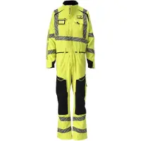 Mascot Overall mit Knietaschen ACCELERATE MULTISAFE Gelb / Schwarzblau Hi-vis Gelb / Schwarzblau M - 21319-281-17010-M - Hi-vis Gelb / Schwarzblau