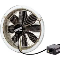Maico 0094.0205 Axial-Wandventilator DZS 30/6 B Ex t Stahlring, Drehstrom, StaubEx, 1100m3/h 00940205