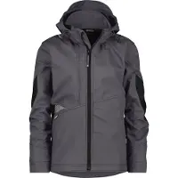 Dassy Gravity Women Softshell-Jacke für Damen PES21 STANDARD 300473 Gr. XS anthrazitgrau/schwarz