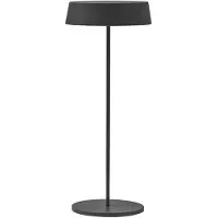ROSSINI ILLUMINAZIONE Tragbare Tischleuchte Inemuri, Anthrazit, LED, 2,2 W, 2700 K, IP54, wiederaufladbar über USB, integrierter Touch-Dimmer –