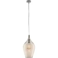 Bonetti Illumina Zeitgenössischer Kronleuchter Ares Amber 1 Licht E27