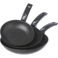 Alluflon 0018653993, Schwarz, Aluminium, Artech Stone, Schwarz, Etnea, 20 cm