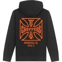 WCC ATX Cross Hoodie Herren Baumwolle schwarz, 2XL