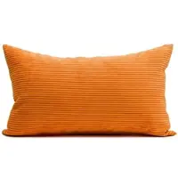 Gozze Dekokissen GÖZZE "Capri Cord", orange, unifarben, B:30cm H:10cm L:50cm, Polyester, Dekokissen_Sitzkissen_Kissenhüllen, Dekokissen