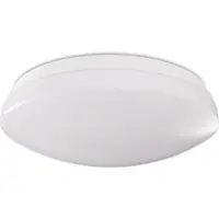 Paco Home Wandleuchte "KENU", weiß, Ø 27,5cm H: 8,3cm, Leuchten, LED Lampe Deckenleuchte, Bad, IP44 spritzwassergeschützt, dimmbar, Wandleuchte