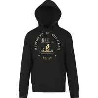 Adidas Hoodie PERFORMANCE "Community Hoody “Boxing”" Gr. XS, gold (goldfarben, schwarz), Sweatshirts, Damen, XS, Obermaterial: 100% Baumwolle, Hoodie