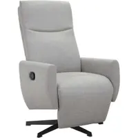 Andas Relaxsessel "Kilvo, TV-Sessel und Schlafsessel", grau, B:68cm H:111cm T:80cm, 100% Polyester, Sessel, Relaxsessel, mit Dreh und Relaxfunktion