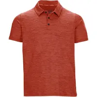 Killtec Poloshirt "MN PL SHRT", Herren, Gr. M, ocker, Obermaterial: 94% Polyester, 6% Elasthan, Shirts Poloshirt, Feuchtigkeitstransportierendes, schnelltrocknendes Melange-Poloshirt