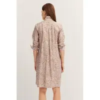 Bugatti Damen Hemdblusenkleid mit grafischem Print