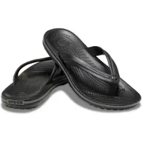 Crocs Flip Flops Unisex Crocband Flip Black Slate Grey-Schuhgröße 46 - 47