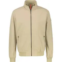 Lerros Blouson "Blouson leicht gefüttert in GROSSEN GRÖSSEN", Herren, Gr. 6XL, beige (kitt), 100% Polyester, Jacken Blouson, Herren Blouson in Übergröße, Wasser- und windabweisend, Atmungsaktiv