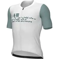 ALÉ - PR-E Megabyte 2.0 S/S Jersey - Radtrikot Gr 4XL grau