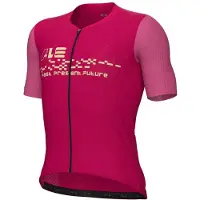 ALÉ - PR-E Megabyte 2.0 S/S Jersey - Radtrikot Gr 5XL rosa